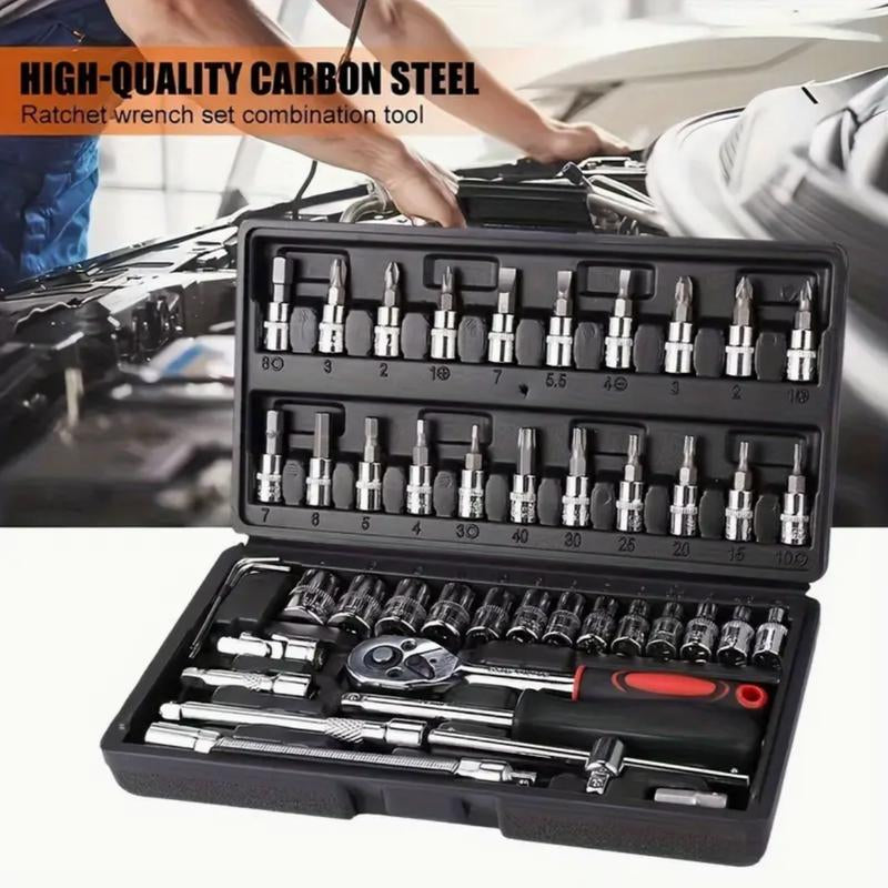 Comprehensive Professional Tool Set for Household and Automotive Repairs