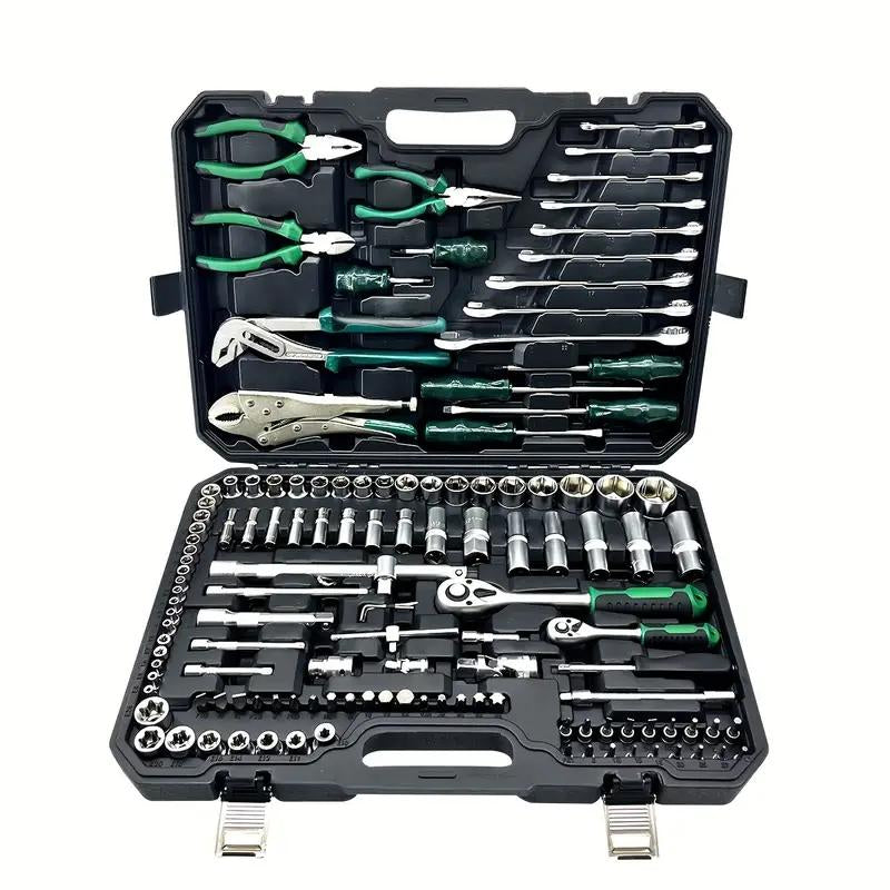 Comprehensive Professional Tool Set for Household and Automotive Repairs