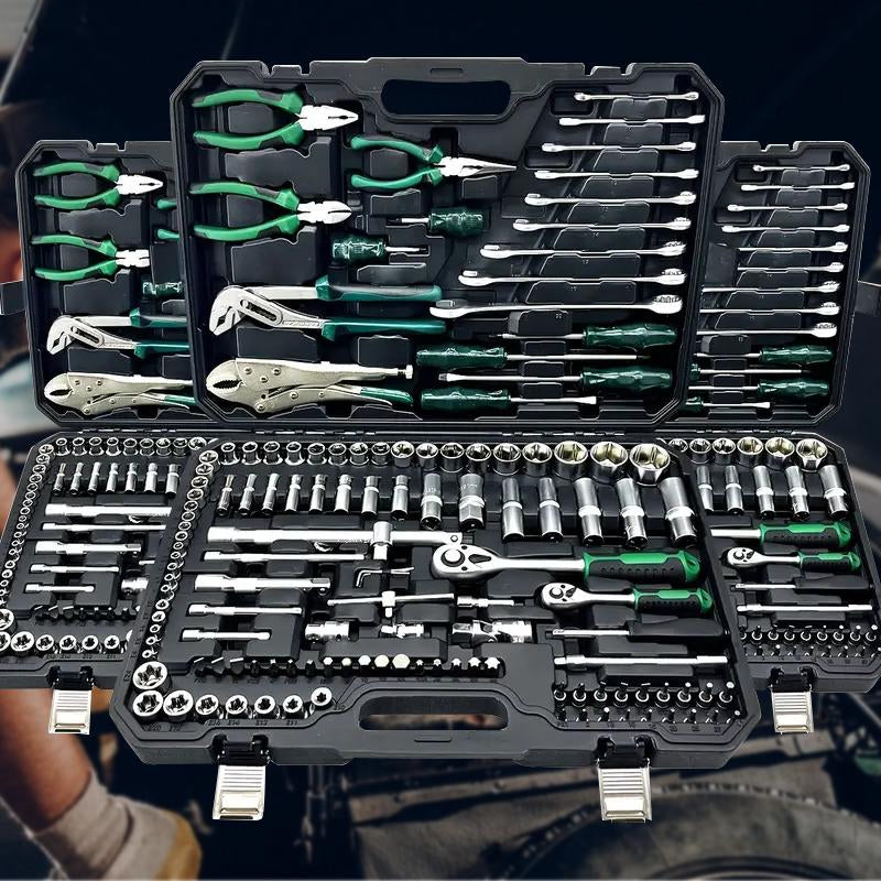 Comprehensive Professional Tool Set for Household and Automotive Repairs