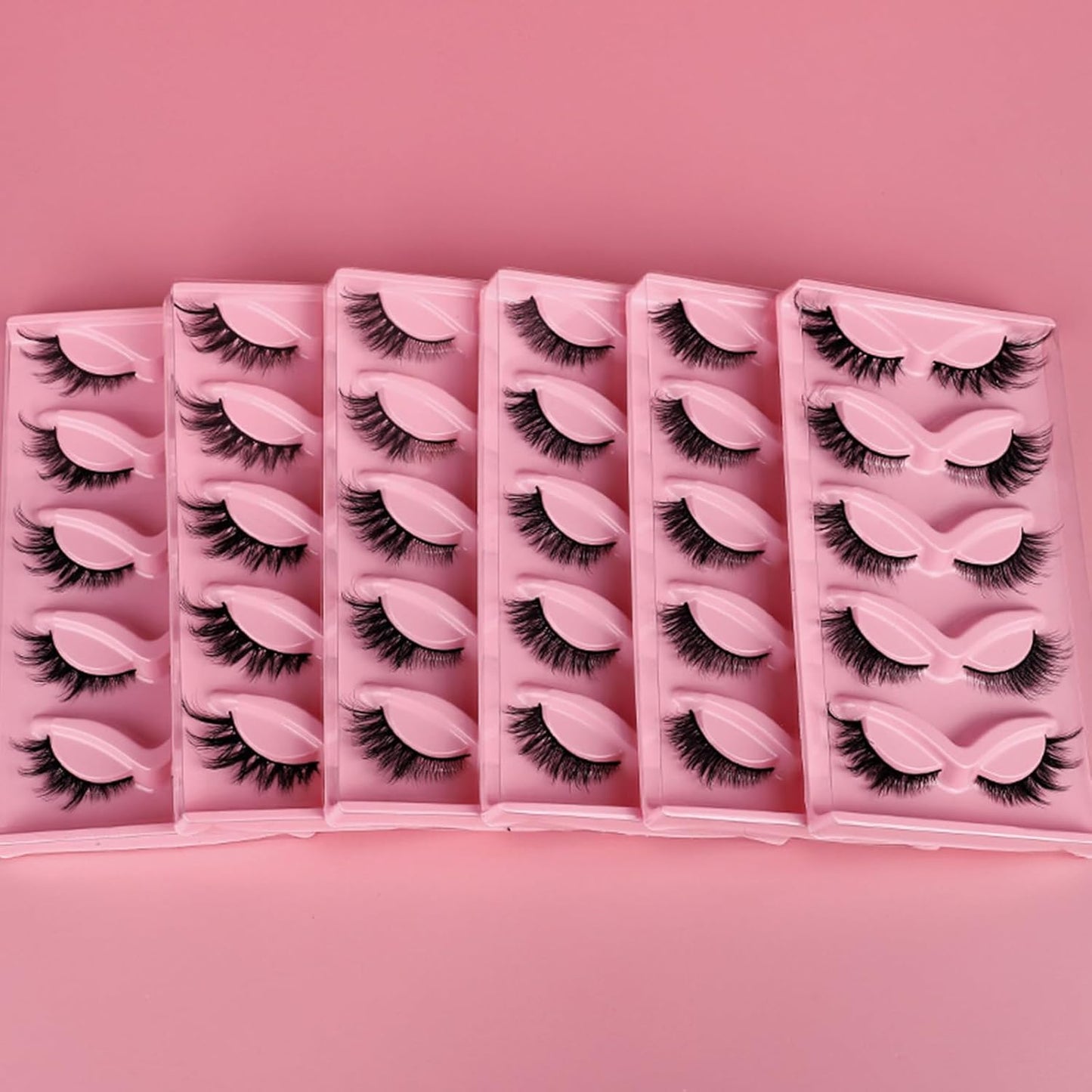 5 Pair Fake Lashes Eye Lashes Natural Look