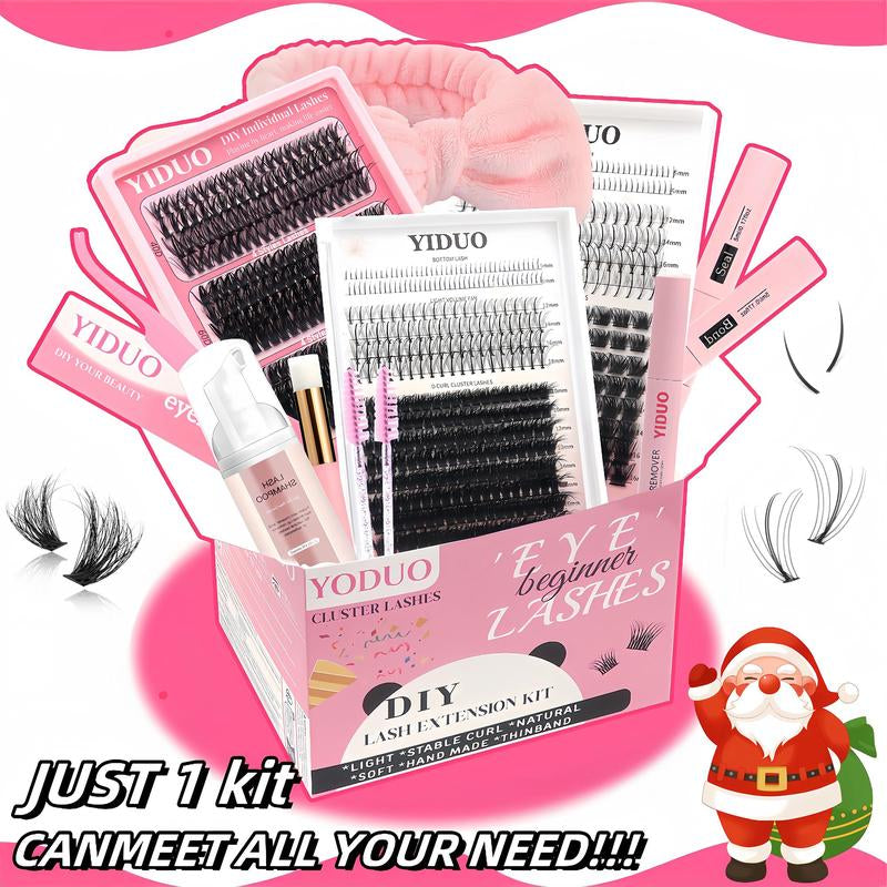 Mixed Length Individual False Eyelashes Kit Valentine's Day Gift