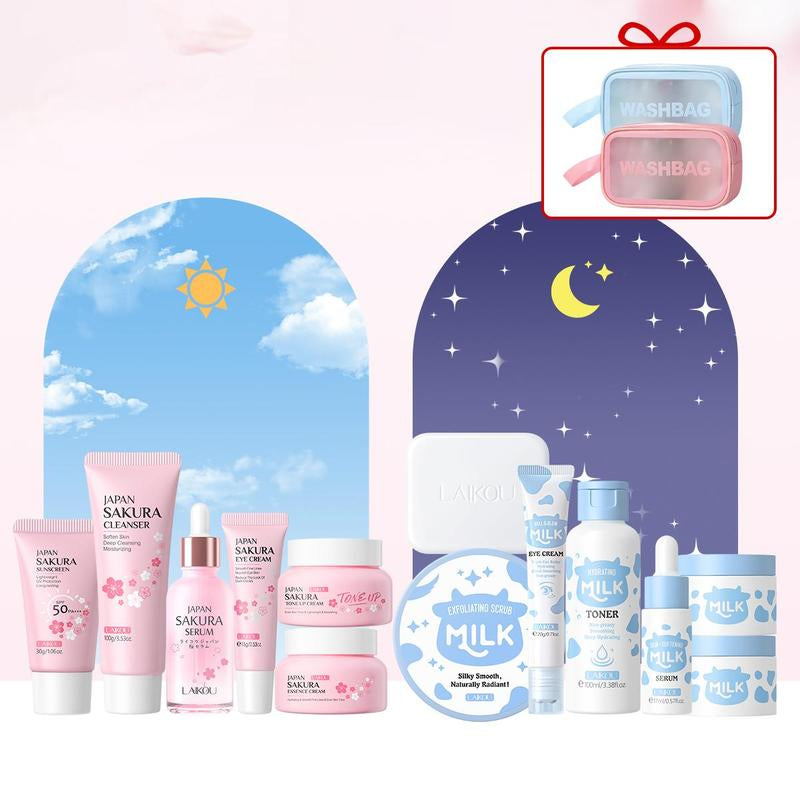 Sakura & Milk Skincare Set