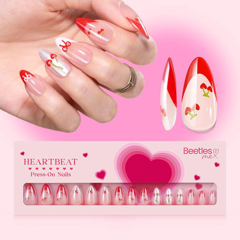 【Valentine'S Day Limited Edition】Beetles 2025 HEARTBEAT Gel Nail Polish Kit, Best Gift Choice for Women and Girls