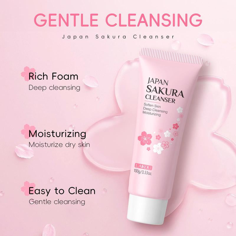 Sakura & Milk Skincare Set