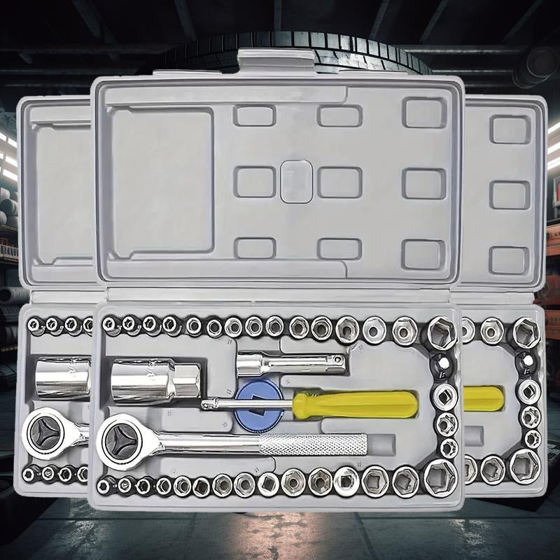 Comprehensive Professional Tool Set for Household and Automotive Repairs