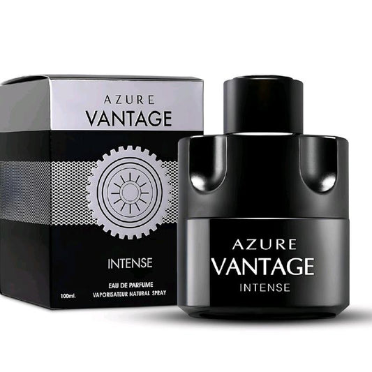 Azure Noir Intense Cologne for Men 100Mls/3.4Fl.Oz. - Fragrance for Men