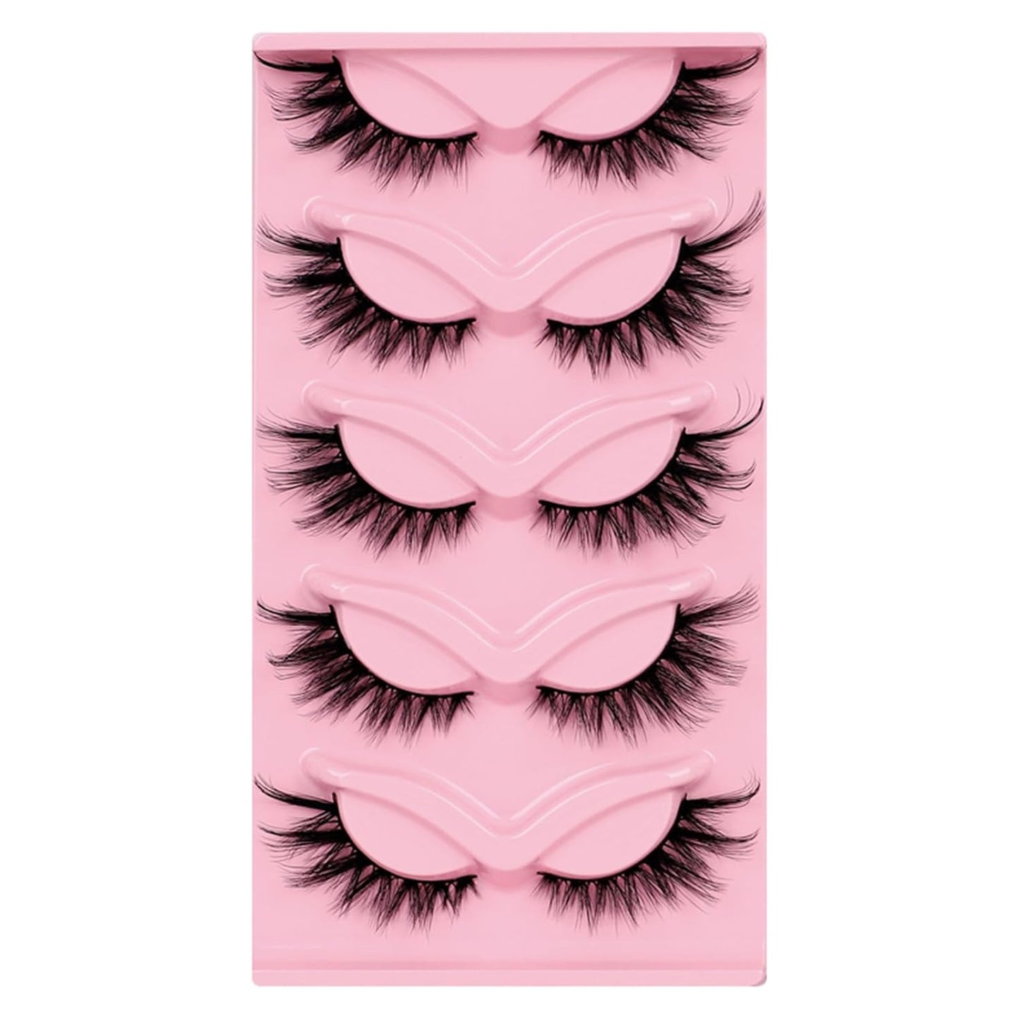 5 Pair Fake Lashes Eye Lashes Natural Look